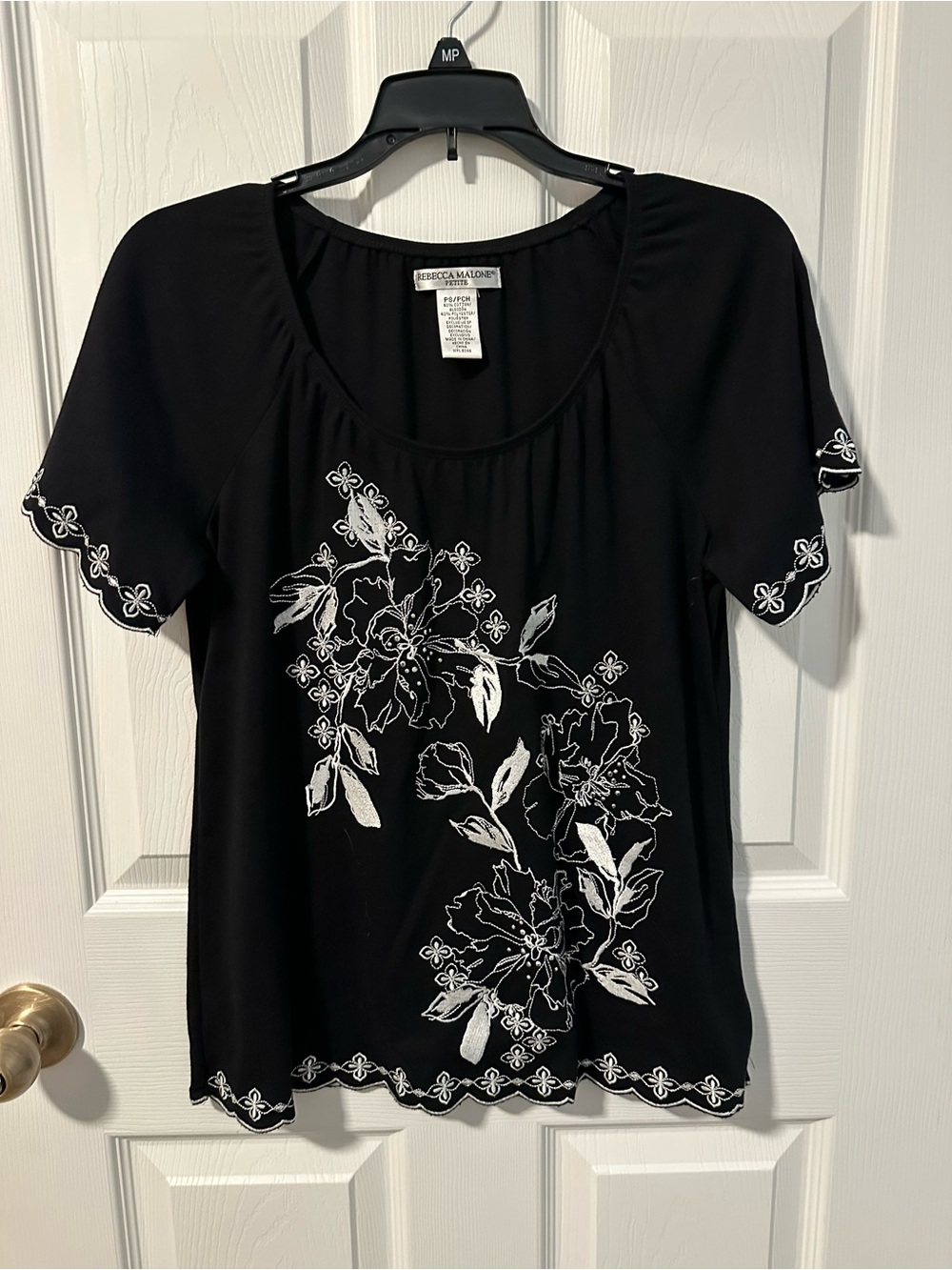 Rebecca Malone peasant top